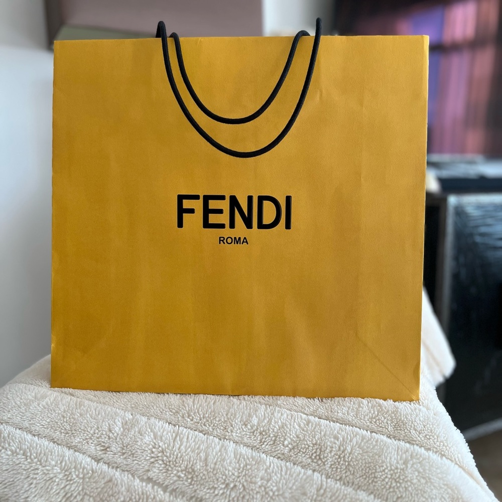 Fendi shopping bag